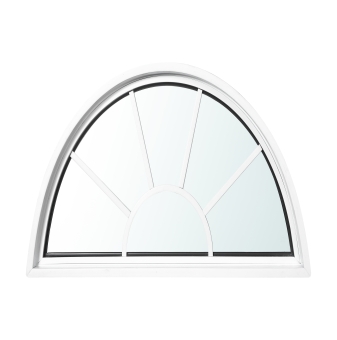 UPVC欧式80系列圆弧窗（固定）